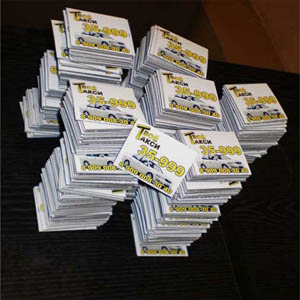 Магнитные визитки