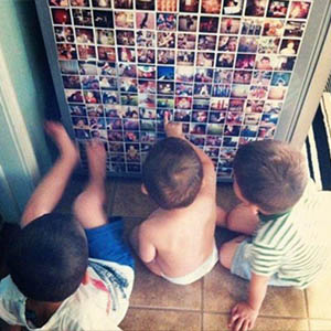 Магниты с семейными фотографиями