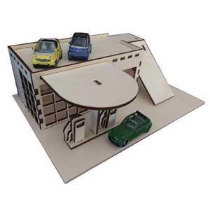 Заправочная станция. Фанера Брест