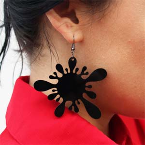 Серьги Клякса greyleo Брест