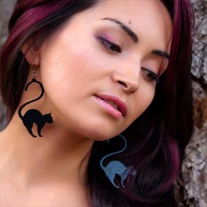 Серьги кошка greyleo Брест