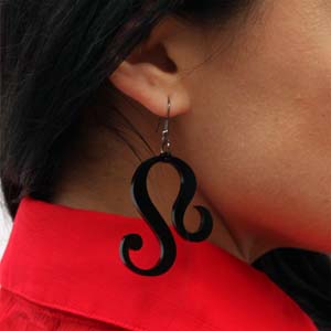 Серьги знак зодиака Лев greyleo Брест