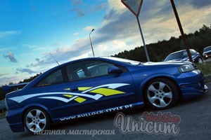 Виниловые аппликации на бортах Брест