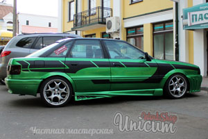 Виниловые аппликации на бортах Брест