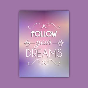 Мотивационный постер на подрамнике Брест