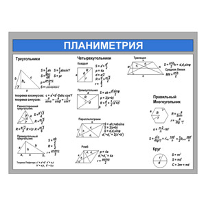 Стенд 033. Планиметрия Corel 14v