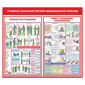 Стенд 160. Правила оказания первой медицинской помощи для школы информационный стенд для информации для карманов на стену большого размера оригинал макет